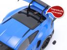 Porsche 911 (992) GT3 RS 2023 blue / black rims 1:18 Minichamps