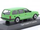Opel Kadett D Caravan Ano de construção 1979 verde 1:43 Minichamps
