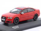 Audi S8 (D3) 5.2l V10 建设年份 2010 红色的 1:43 Solido