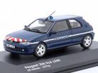 Peugeot 306 S16 Gendarmerie 1998 azul 1:43 Solido