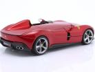 Ferrari Monza SP1 Anno di costruzione 2019 rosso metallico 1:18 Bburago Signature