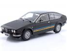 Alfa Romeo Alfetta GTV Turbodelta Ano de construção 1979 preto / decoração 1:18 KK-Scale