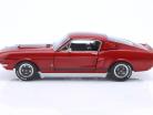 Shelby GT500 建设年份 1967 红色的 和 黑色的 条纹 1:18 Solido