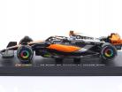 Lando Norris McLaren MCL60 #4 2nd British GP Formula 1 2023 1:43 Bburago