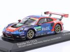 Porsche 911 GT3 R #24 ganhador Norisring DTM 2022 KÜS Team75 Preining 1:43 Minichamps
