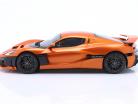 Rimac Nevera Année de construction 2021 magma orange 1:18 GT-Spirit