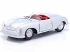 Porsche 356 No. 1 Roadster Byggeår 1948 sølv 1:24 Welly