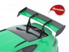 Porsche 911 (992) GT3 RS Anno di costruzione 2023 verde / nero cerchi 1:18 Minichamps