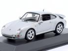 Porsche 911 Turbo S (993) year 1995 silver metallic 1:43 Minichamps