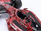 Alfa Romeo F1 Team X BOOGIE Art Car 2023 rojo / negro 1:18 Solido