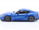 Toyota GR Supra year 2021 horizon blue metallic 1:18 Solido