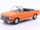 BMW 1600-2 Cabriolé Ano de construção 1968 laranja 1:18 KK-Scale