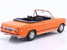 BMW 1600-2 Cabriolé Ano de construção 1968 laranja 1:18 KK-Scale