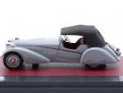 Bugatti T57SC Roadster Closed Top Vanden Plas 1938 グレー 1:43 Matrix