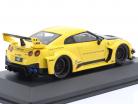 Nissan GT-R (R35) Liberty Walk Body Kit 2022 amarelo / preto 1:43 Solido