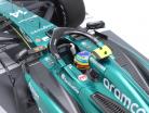 F. Alonso Aston Martin AMR23 #14 3° Bahrein GP formula 1 2023 1:18 Minichamps