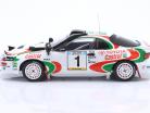 Toyota Celica Turbo 4WD #1 优胜者 Safari Rallye 1993 Kankkunen, Piironen 1:18 Ixo