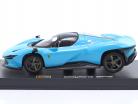 Ferrari Daytona SP3 Closed Top 2022 azul 1:43 Bburago Signature