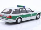 BMW 5er Serie E34 Touring Baujahr 1996 Polizei weiß / grün 1:18 Triple9