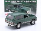 Chevrolet K5 Blazer year 1970 green 1:18 GMP
