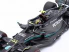 L. Hamilton Mercedes-AMG F1 W14 #44 2do Australia GP fórmula 1 2023 1:18 Minichamps