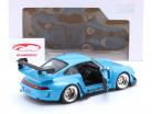 Porsche 911 (993) RWB Rauh-Welt Body-Kit Shingen 2018 Miami blu 1:18 Solido