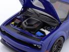 Dodge Challenger R/T Scat Pack Shaker Widebody 2022 indigo blue 1:18 AUTOart