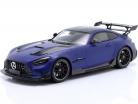 Mercedes-Benz AMG GT Black Series Ano de construção 2020 azul fosco metálico 1:18 Minichamps