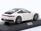 Porsche 911 (992) Carrera S branco / preto 1:43 Minichamps