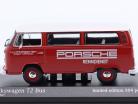 Volkswagen VW T2 bus Porsche Renndienst 1972 red 1:43 Minichamps