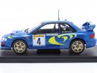 Subaru Impreza S3 WRC #4 gagnant Rallye Monte Carlo 1997 Liatti, Pons 1:24 Altaya