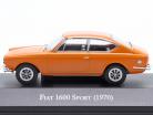 Fiat 1600 Sport Ano de construção 1970 laranja 1:43 Altaya