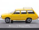 Renault 12 Break year 1973 yellow 1:43 Altaya