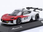 Porsche Mission R #01 rosso / bianco 1:43 Spark