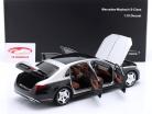 Mercedes-Benz Maybach Clase S (Z223) 2021 plata / negro 1:18 Almost Real