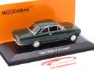 Opel Rekord A Coupe Anno di costruzione 1962 verde scuro 1:43 Minichamps