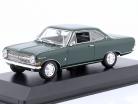 Opel Rekord A Coupe Byggeår 1962 mørkegrøn 1:43 Minichamps