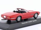 Maserati Ghibli Spyder Année de construction 1969 rouge 1:43 Minichamps
