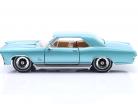Buick Riviera Ano de construção 1965 azul 1:24 Maisto