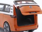 Volkswagen VW ID. Buzz Ano de construção 2023 laranja / branco 1:24 Maisto