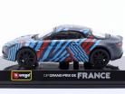 Renault Alpine A110 GP de France 2022 veelkleurig 1:43 Bburago