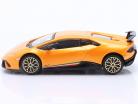 Lamborghini Huracan Performante Année de construction 2017 orange métallique 1:43 Bburago