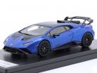 Lamborghini Huracan STO Ano de construção 2021 aegeus azul 1:43 LookSmart