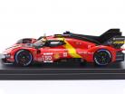 Ferrari 499P #50 5-е место 24h LeMans 2023 Fuoco, Molina, Nielsen 1:43 Looksmart