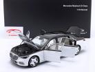 Mercedes-Benz Maybach Classe S (Z223) 2021 noir / blanc 1:18 Almost Real