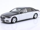 Mercedes-Benz Maybach Classe S (Z223) 2021 nero / bianco 1:18 Almost Real