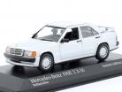 Mercedes-Benz 190E 2.3 (W201) Bouwjaar 1984 briljant zilver 1:43 Minichamps