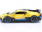 Bugatti Divo Année de construction 1018 jaune 1:24 Maisto