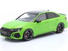 Audi RS3 (8Y) Limousine year 2022 green 1:18 Ixo