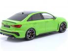 Audi RS3 (8Y) Limousine Anno di costruzione 2022 verde 1:18 Ixo